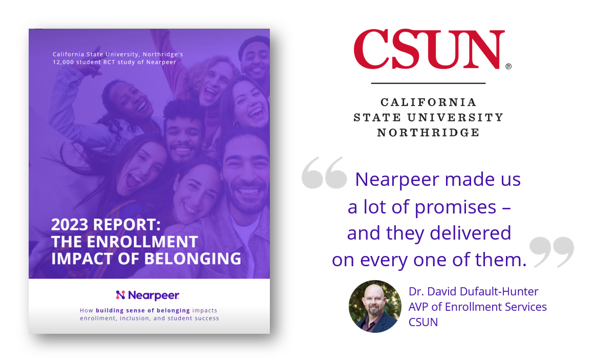 Nearpeer 2023 Report cover